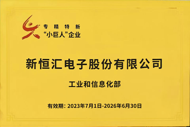 专精特新”小巨人“企业